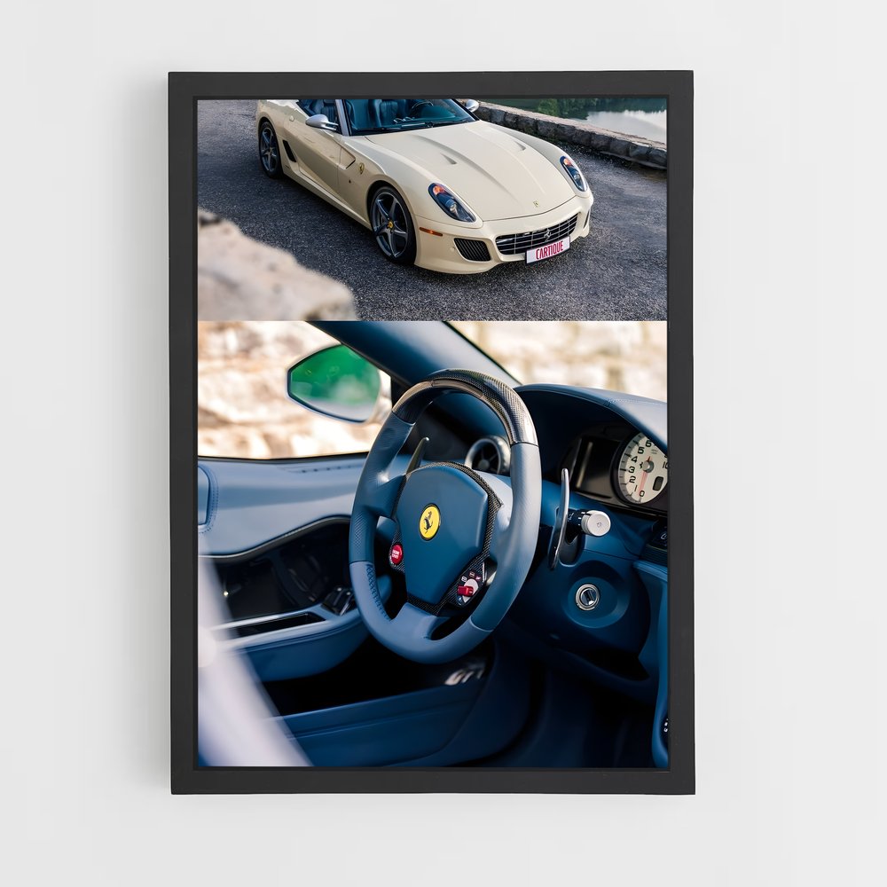 Poster Aperta Réunies – affiche Ferrari (vue 2)